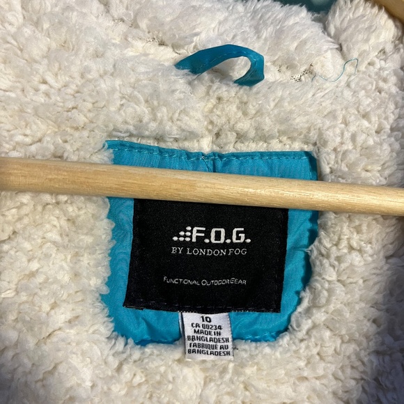 London Fog Kid's Jacket size 10 blue - Picture 4 of 9